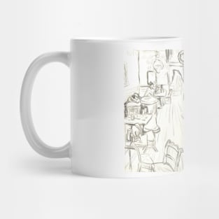 after Vincent Van Gogh night cafe Mug